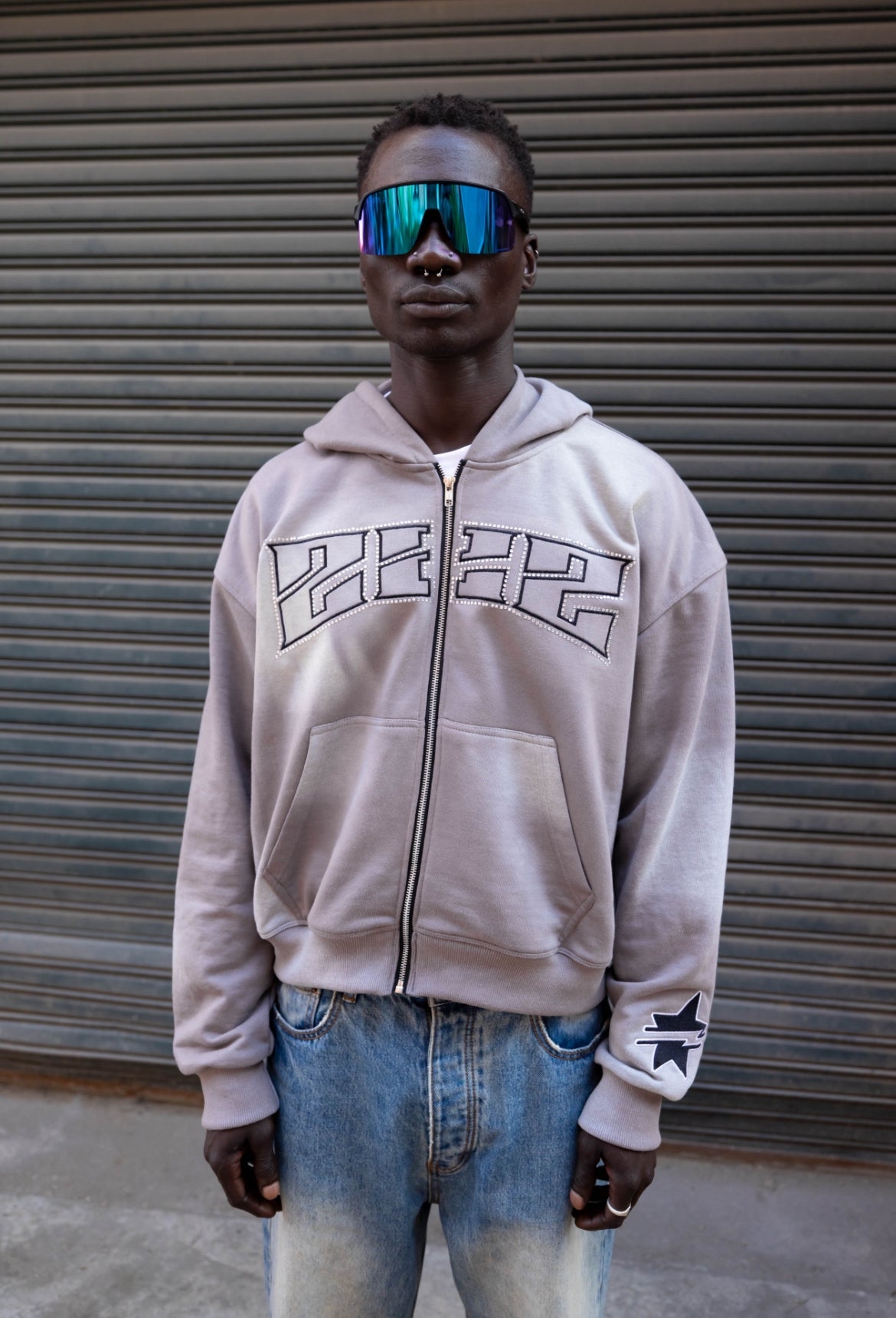 THE "LOVE 222" ZIP-UP