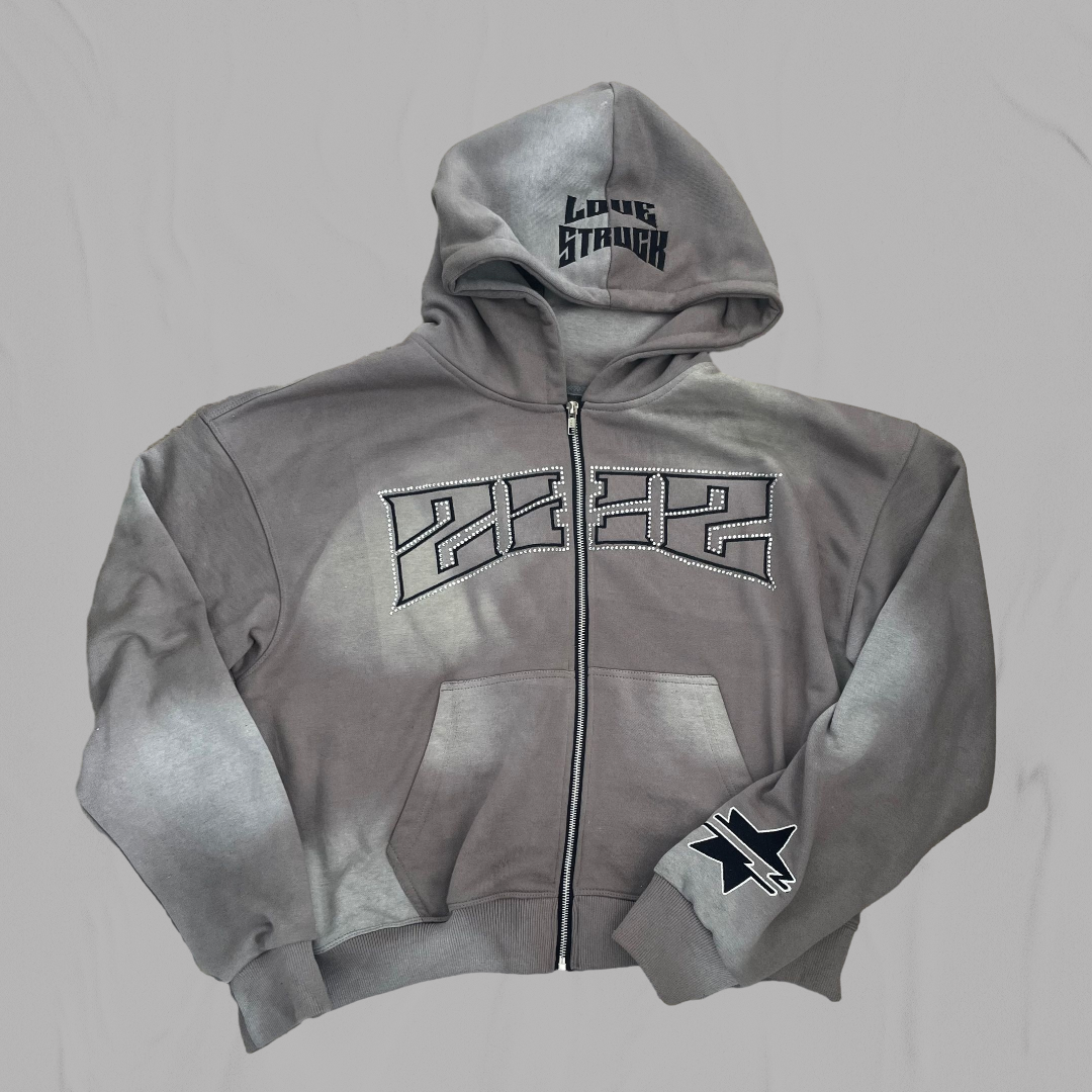 THE "LOVE 222" ZIP-UP