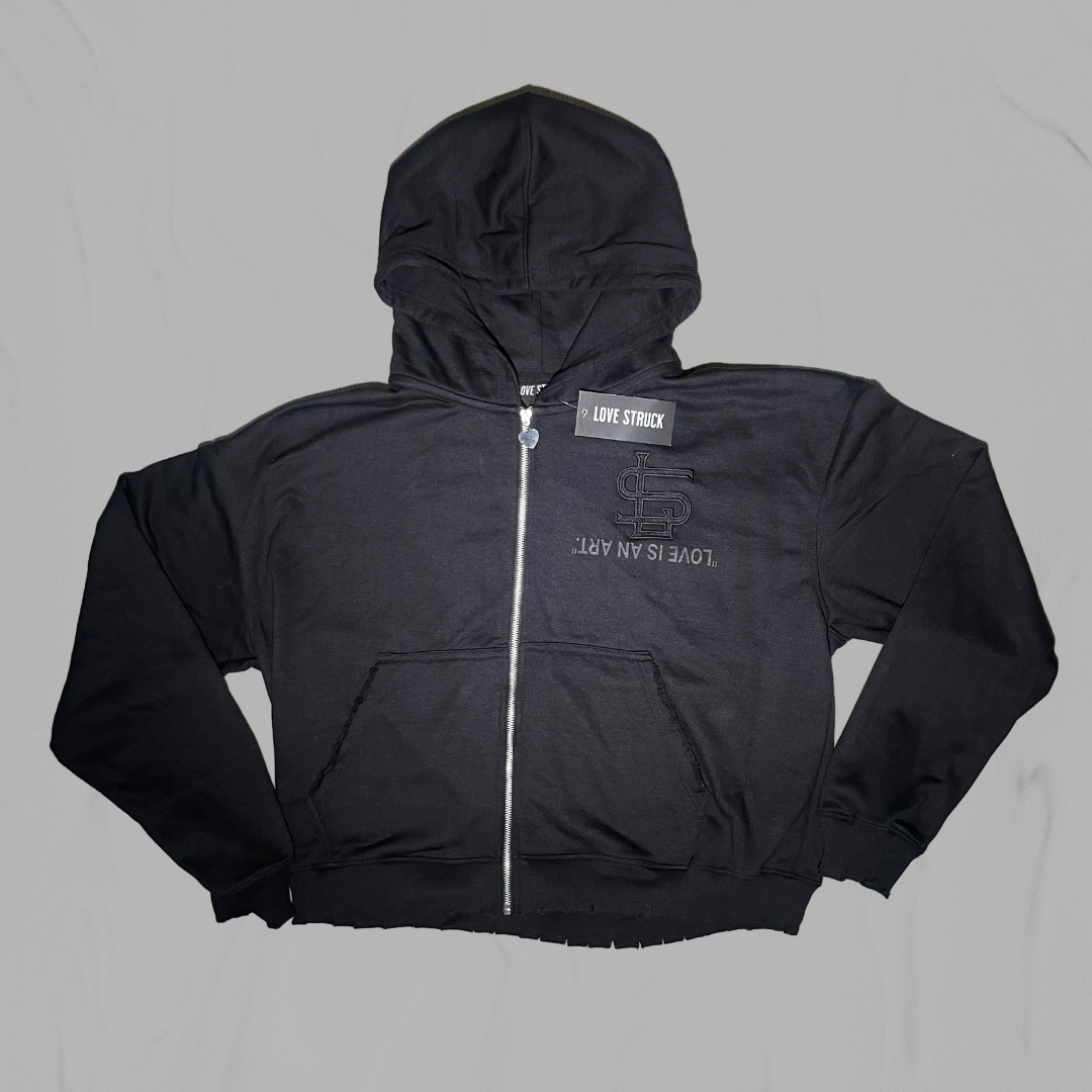 "Love is An Art" Zip-Up